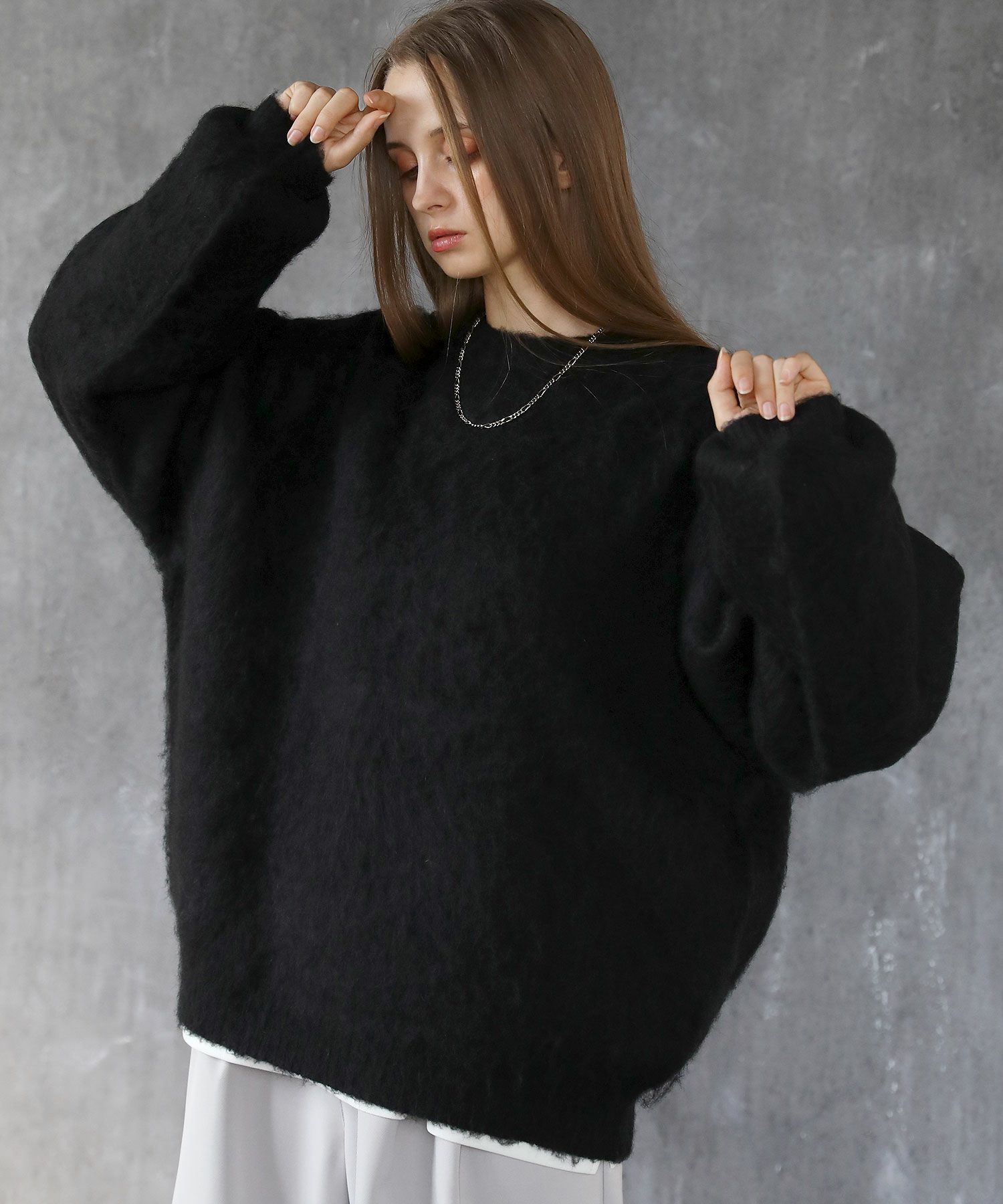 モヘアシャギービッグニット | UNLILL（アンリル）公式通販サイト